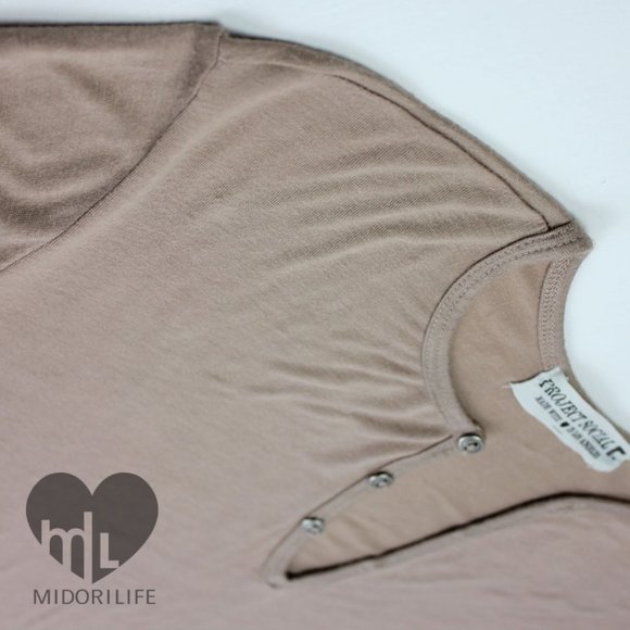 PROJECT SOCIAL T LOS ANGELES Short Sleeve Henley - Picture 4 of 7